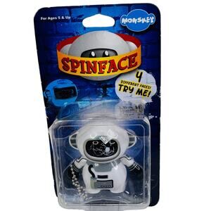 5 for $25| Bigatron Monskey Spin Face White Monster Keychain Urban‎ Figure 2.5"